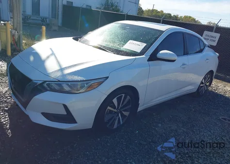 2021 Nissan Sentra Sv Xtronic Cvt из США, поврежденный, VIN 3N1AB8CV1MY242086